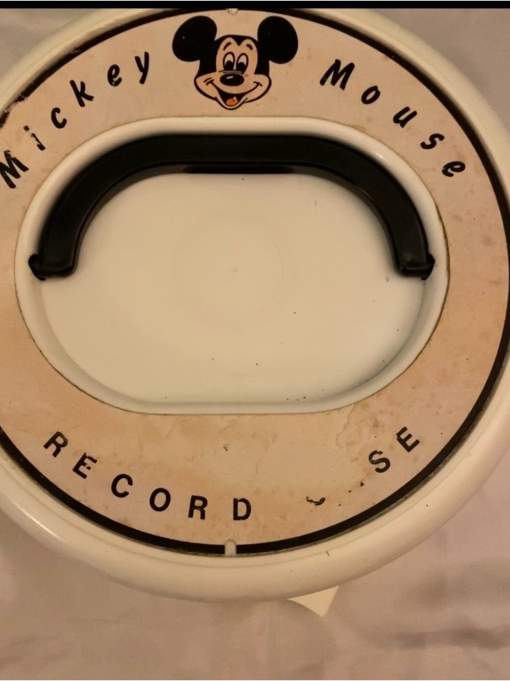 Mickey Mouse Record Carrying Case